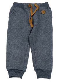 Tmavomodré melírované tepláky Naketano