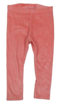 Korálové sametové legíny Lupilu