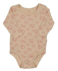 Světlerůžové body s pejsky Blukids 