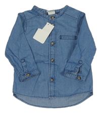 Nové - Modrá riflová košile zn H&M