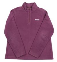 Vínová fleecová funkční mikina s logem REGATTA