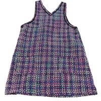 Nové - barevné vzorované vlněné šaty St. Bernard