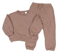 2Set - Starorůžovohnědá mikina + tepláky Next