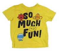Hořčicové tričko s Mr Men a přáteli