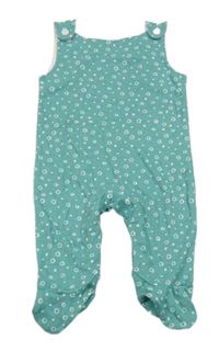 Zelené puntíkaté dupačky