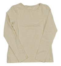Béžové triko H&M