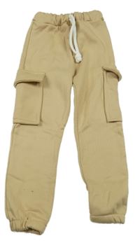 Pískové cargo tepláky