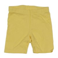 Žluté elastické kraťasy Place