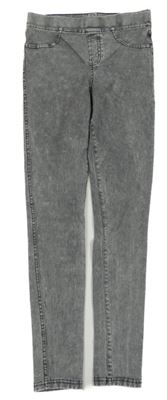 Šedé tregíny riflového vzhledu H&M