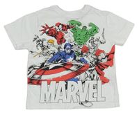 Bílé tričko s Marvel zn. Primark