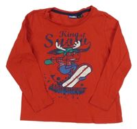 Červené triko se sobem Lupilu