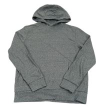 Šedá melírovaná mikina s kapucí M&S