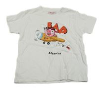 Bílé tričko s prasátkem 