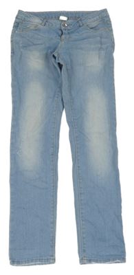 Světlemodré skinny rifle Zara