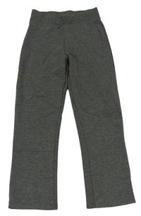 Tmavošedé melírované teplákové kalhoty Pep&Co
