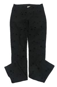 Černé tergíny s hvězdami H&M