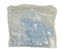 4set - 2x čepice - modrá + modro-bílá pruhovaná + 2x rukavice - modré + modro-bílé pruhované Dunnes Stores