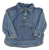 Světlemodrá riflová bunda Zara