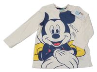 Nové - Béžové triko s Mickeym Disney