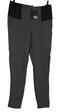 Nové - Dámské šedé sportovní legíny Esmara 