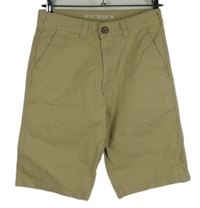 Pánské béžové plátěné kraťasy vel. 28