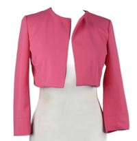 Dámské růžové sakové bolerko 