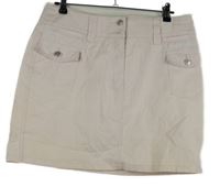 Dámská světlerůžová plátěná sukně s kapsami Street One 