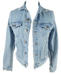 Dámská světlemodrá riflová bunda H&M