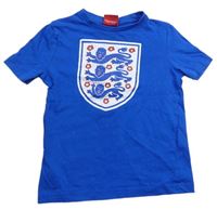 Modré tričko s erbem England