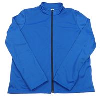 Modrá sportovní propínací mikina Decathlon