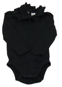 Černé body s volánkem H&M