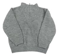 Šedý svetr Matalan