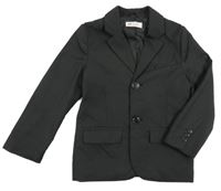 Černo-bílé pruhované slavnostní sako H&M