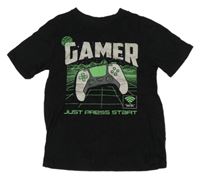 Černé tričko s PSP ovladačem 