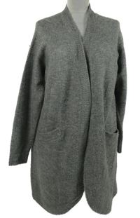 Dámský šedý svetrový cardigán Laura Torelli