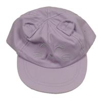 Lila kšiltovka s kočičkou a ouškami Primark