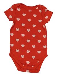 Červené srdíčkované body C&A
