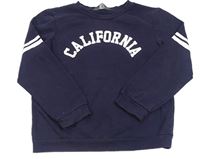 Tmavomodrá mikina s nápisem Primark