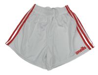 Bílé sportovní kraťasy s pruhy O´neill