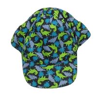 Tmavomodrá kšiltovka s dinosaury Tu