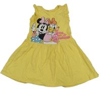 Žluté bavlněné šaty s Minnie H&M