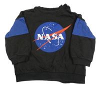 Antracitová mikina s potiskem - NASA H&M