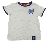 Bílé fotbalové tričko - England 