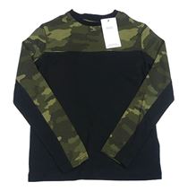 Černo-army triko M&S