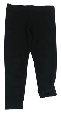 Černé zateplené legíny Primark