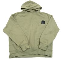 Světlekhaki mikina s kapucí Zara 