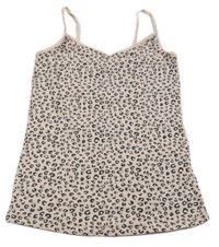 Světlerůžový top se vzorem M&S