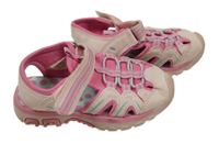 Světlerůžovo-růžové neoprenové funkční sandály Crane