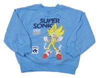 Světlemodrá mikina se SonicemX H&M
