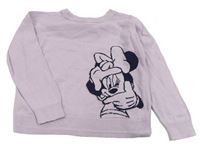 Světlefialový svetr s Minnie GAP